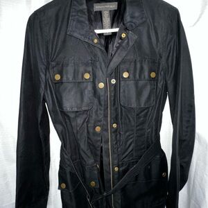 Banana Republic Black Jacket with Gold Accents
